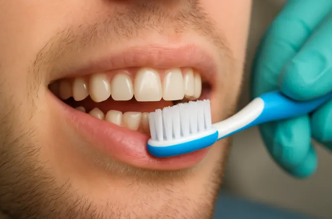 العناية بالاسنان المزاحمية