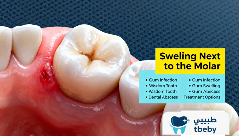 Causes of Swelling Next to the Molar and the Best Treatment Methods