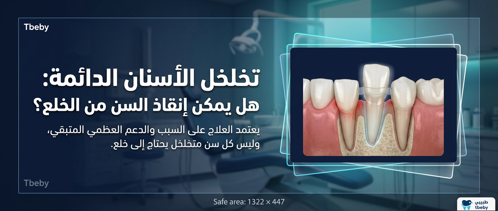 تخلخل الأسنان الدائمة