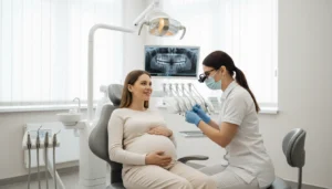 متى تخبر طبيب الاسنان انك حامل