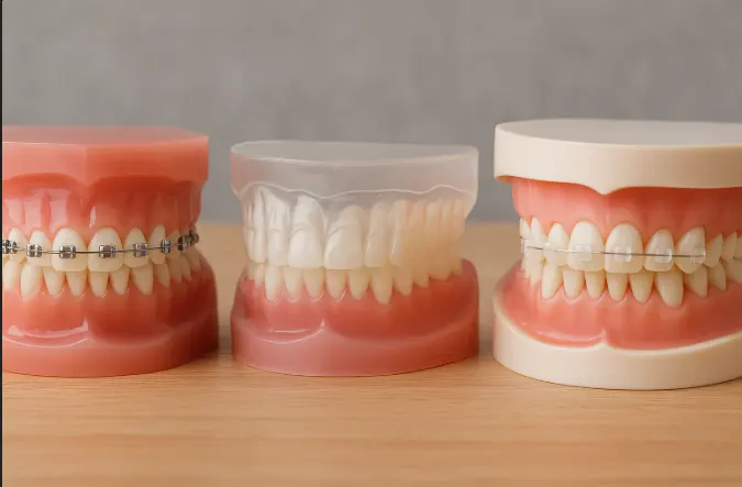 أنواع تقويم الأسنان بالصور واسعارها