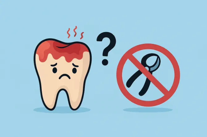 هل يمكن خلع الضرس وهو ملتهب