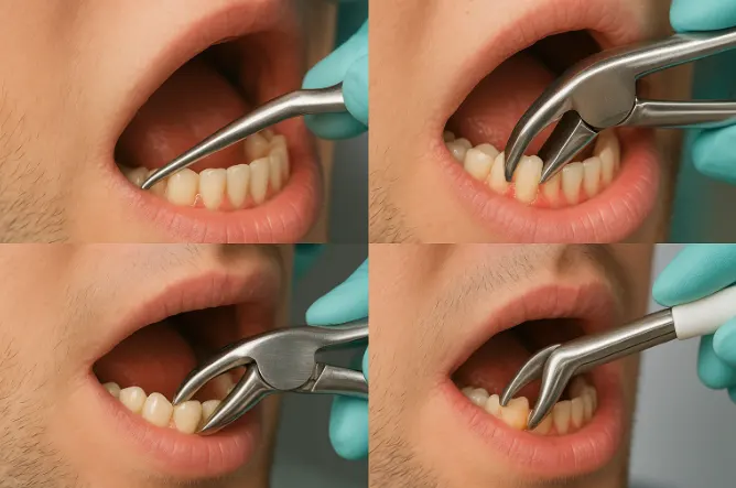 طرق خلع الضرس