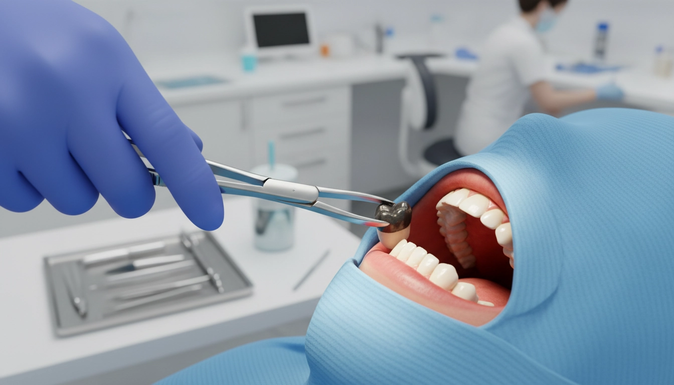 خلع الضرس الملتهب