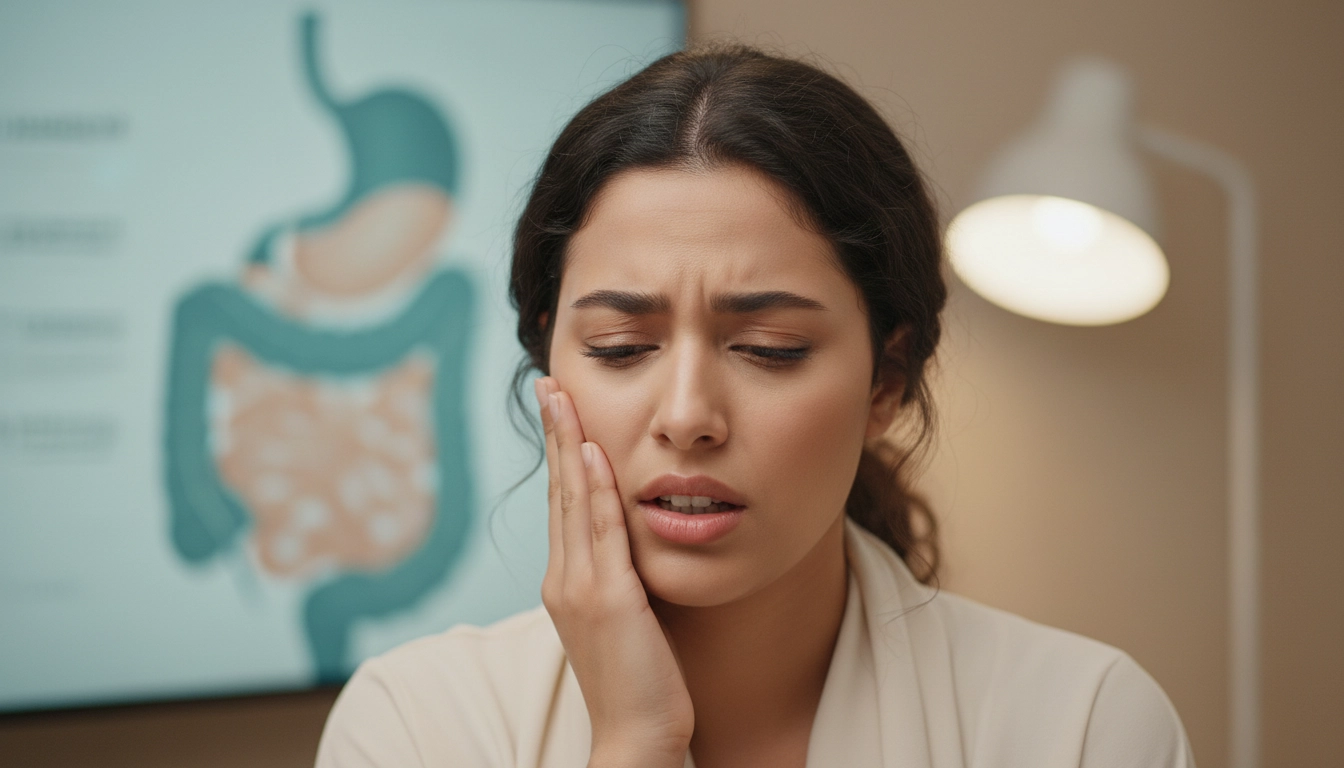 علاج تقرحات الفم بسبب المعدة