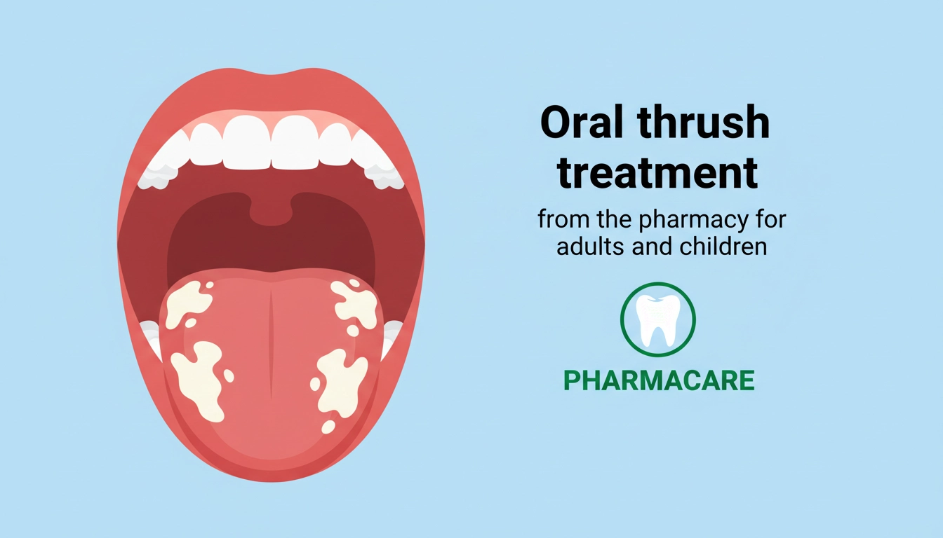 Oral thrush treatment from the pharmacy