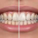 تبييض الأسنان بسرعة في البيت