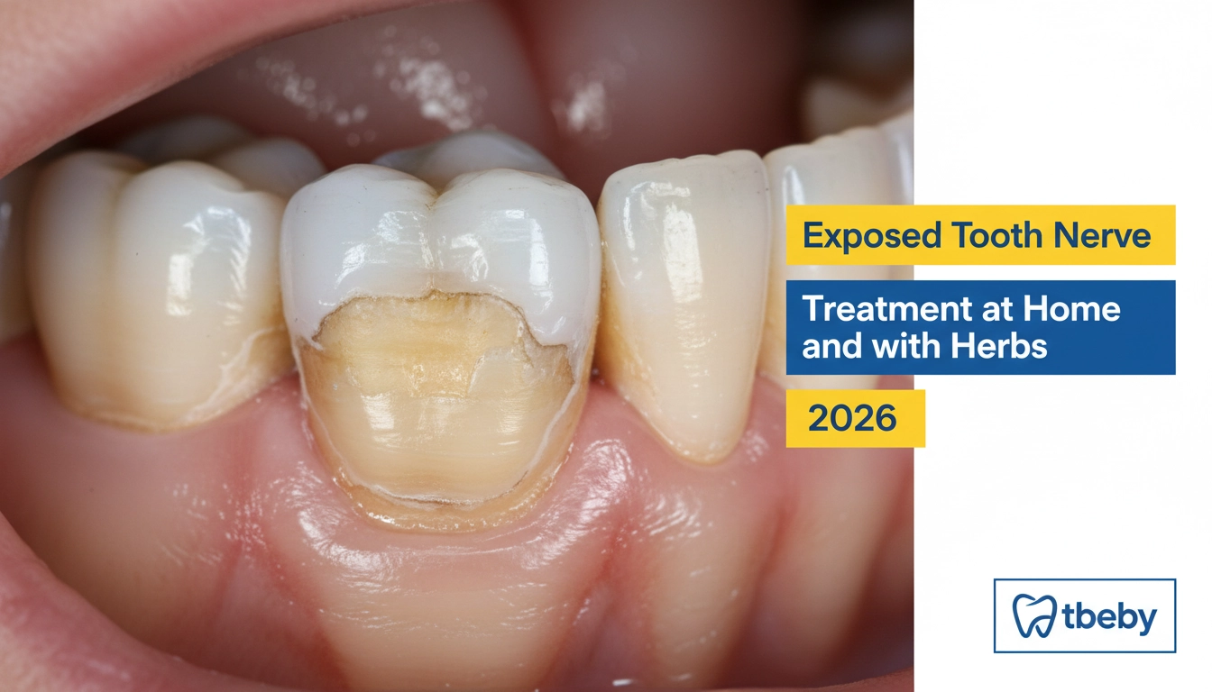 Exposed Tooth Nerve Treatment at Home and with Herbs 2026