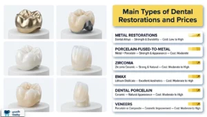 Main Types of Dental Restorations and Prices