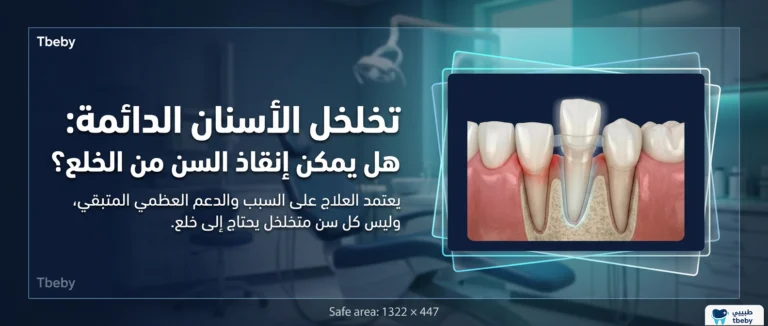تخلخل الأسنان الدائمة